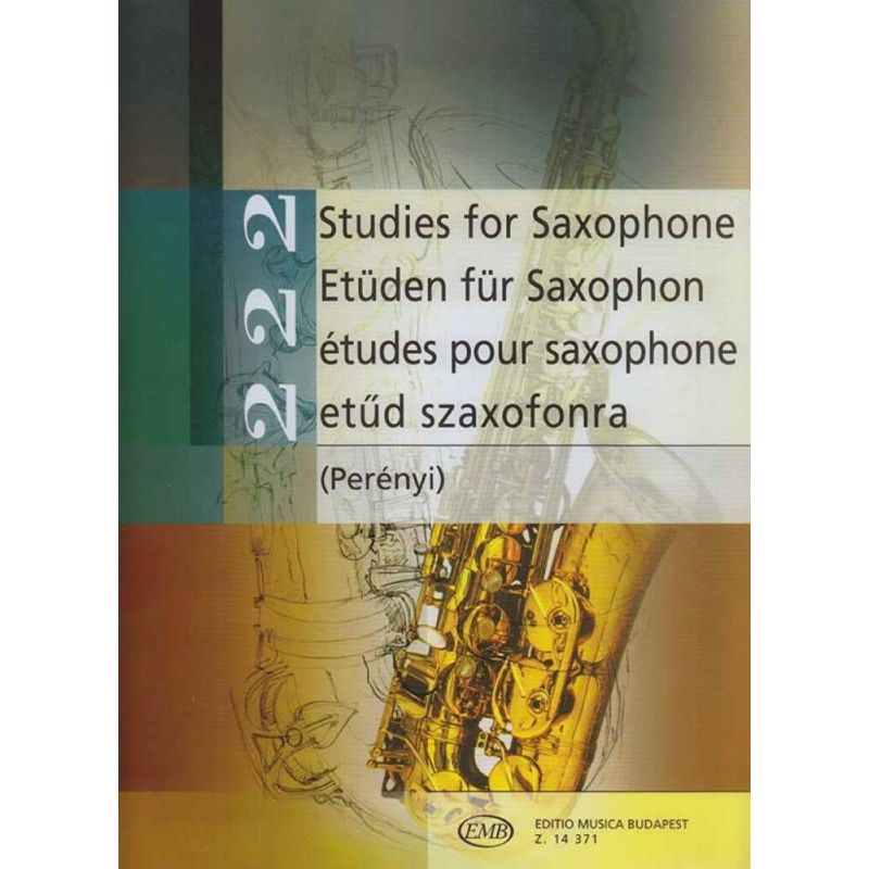 Perenyi & Perenyi - 222 Studies for Saxophone