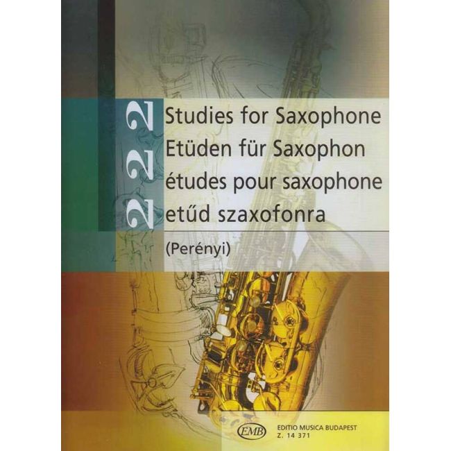 Perenyi & Perenyi - 222 Studies for Saxophone