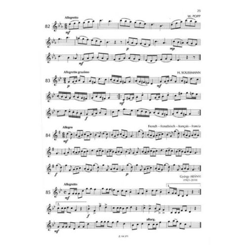 Perenyi & Perenyi - 222 Studies for Saxophone