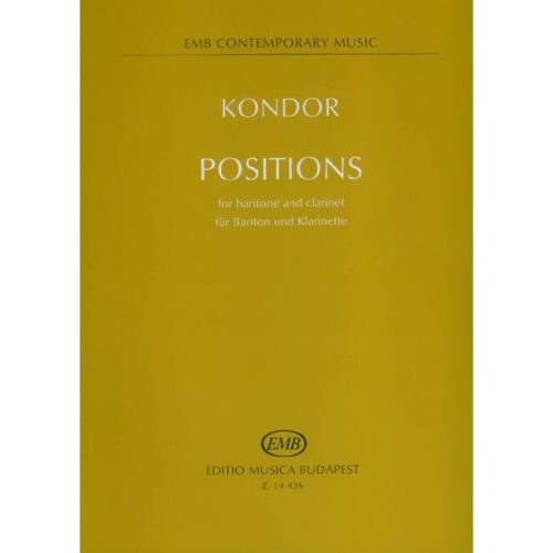 Kondor, Adam - Positions...
