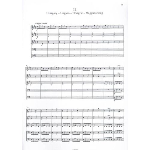 Zempléni, László - Musical Journey (score and parts)