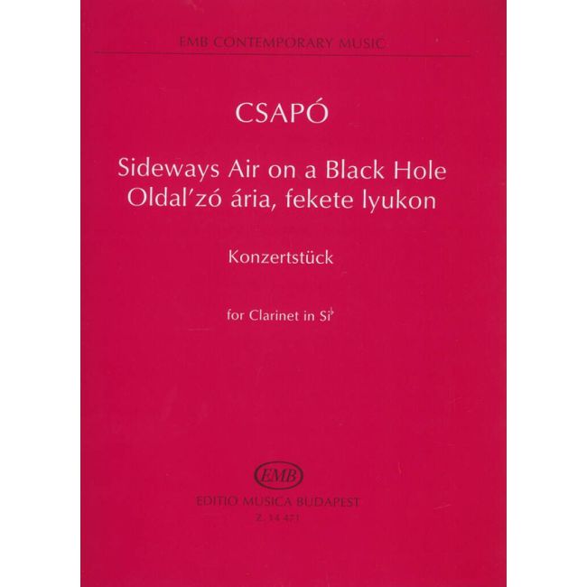 Csapó, Gyula - Sideways Air on a Black Hole