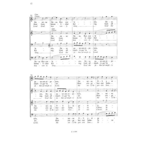 Wunderlich, Heinz - Oecumenic Mass (vocal score)