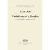 Kondor, Adam - Variations of a Double (clarinet & pno)