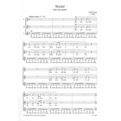 Tóth, Péter - Drinking Song