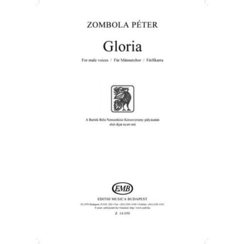 Zombola, Peter - Gloria for...