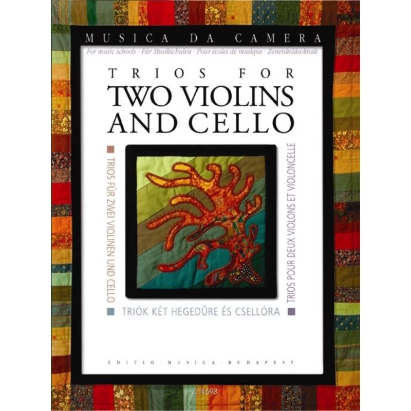 Trios for two violins and cello
