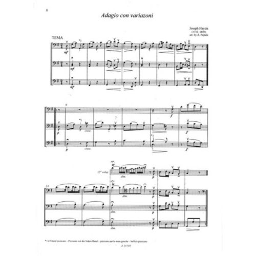 Peijtsik, Arpad - Chamber Music for Cellos Vol.11 (sc/pts)