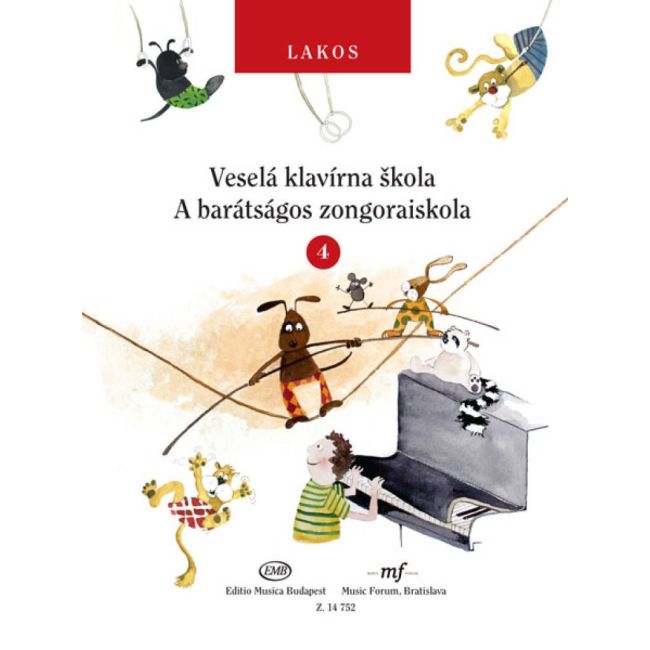Lakos, Ágnes - Vesela klavirna skola