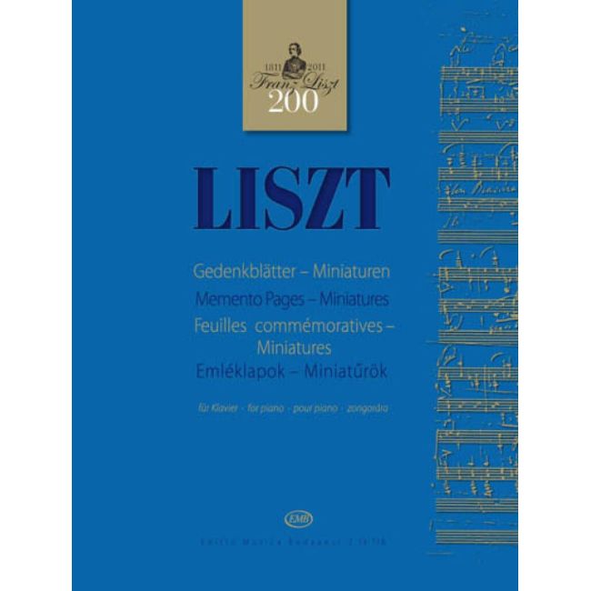 Liszt & Kaczmarczyk - Memento Pages - Miniatures (piano)
