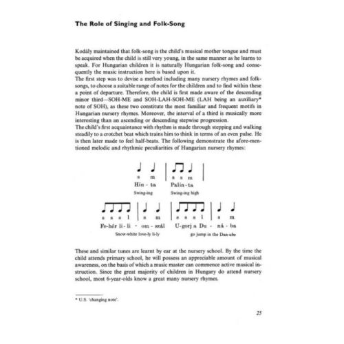 Kodály, Zoltán - Kodaly's Principles in Practice