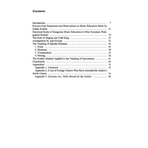 Kodály, Zoltán - Kodaly's Principles in Practice