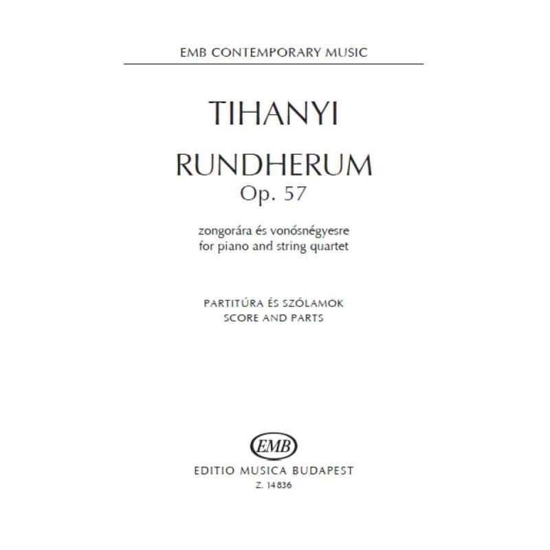 Vajda, János - Rundherum for piano and string quartet