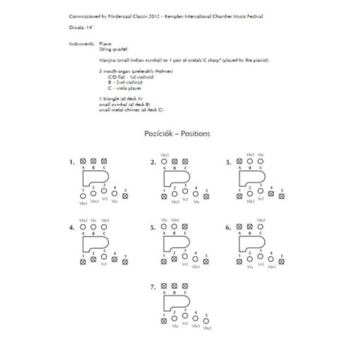 Vajda, János - Rundherum for piano and string quartet