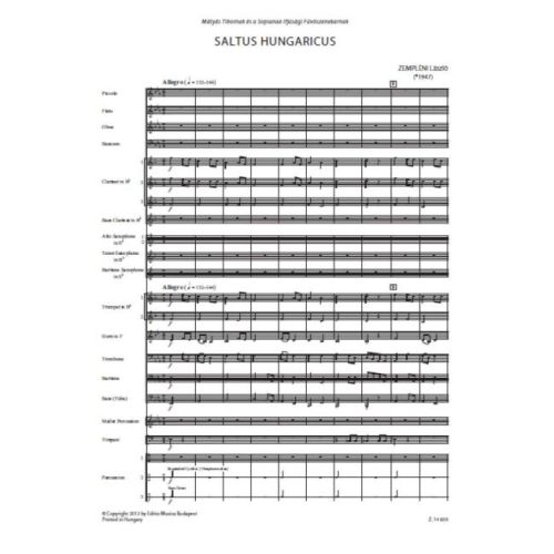 Zempléni, László - Saltus Hungaricus