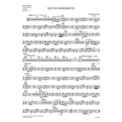 Zempléni, László - Saltus Hungaricus