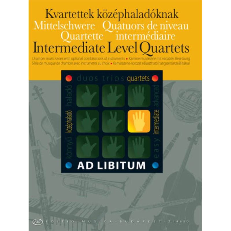 Intermediate Level Quartets (sco & pts)