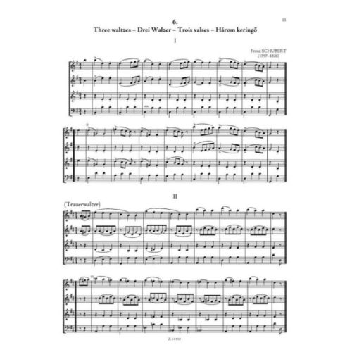 Intermediate Level Quartets (sco & pts)