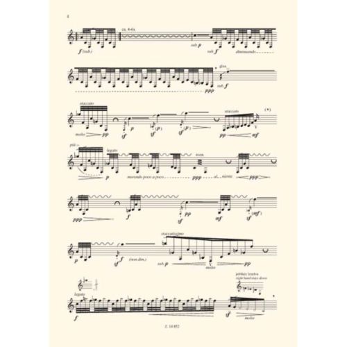 Vajda, Gergely - Lightshadow-Trembling (solo clarinet)