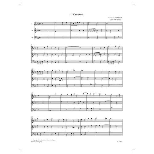 Advanced Level Trios (flexible ensemble)