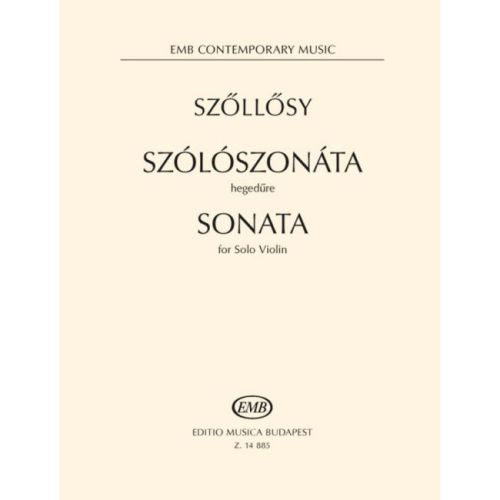 Szillosy, Andrßs - Sonata...