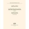 Szillosy, Andrßs - Sonata (solo violin)