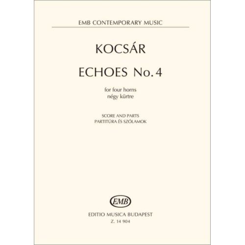 Kocsár, Miklós - Echoes...