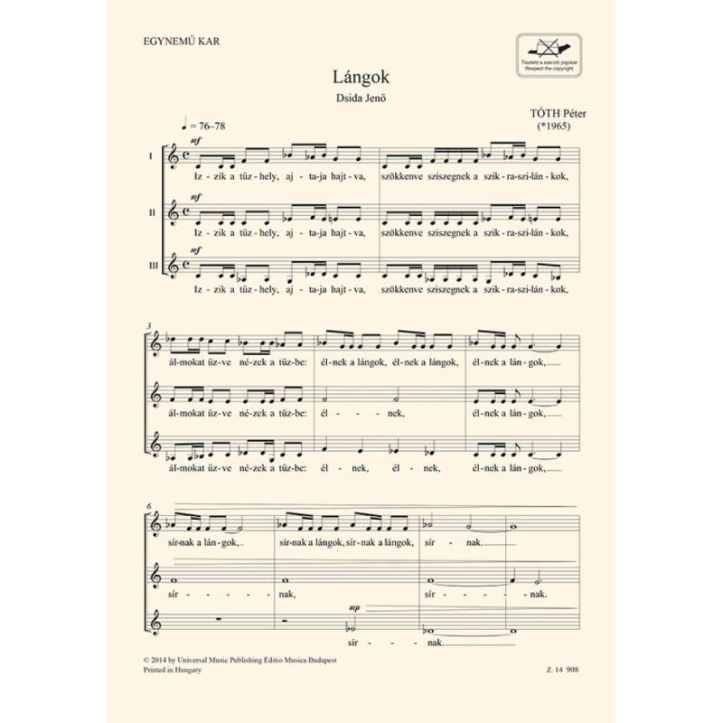 Tóth, Péter - Langok