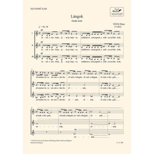 Tóth, Péter - Langok