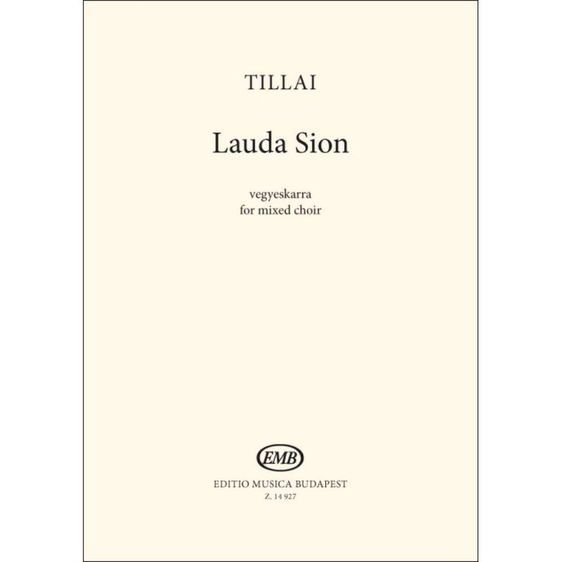 Tillai, Aurél - Lauda Sion