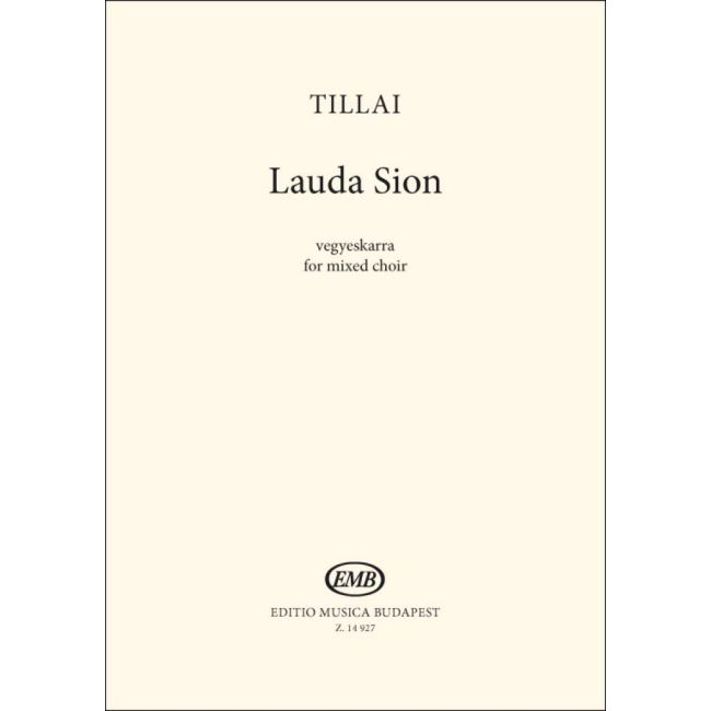 Tillai, Aurél - Lauda Sion