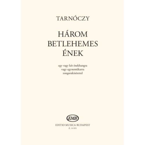 Tarnóczy, László - Harom...