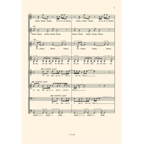 Tallér, Zsófia - New madrigals for mixed choir