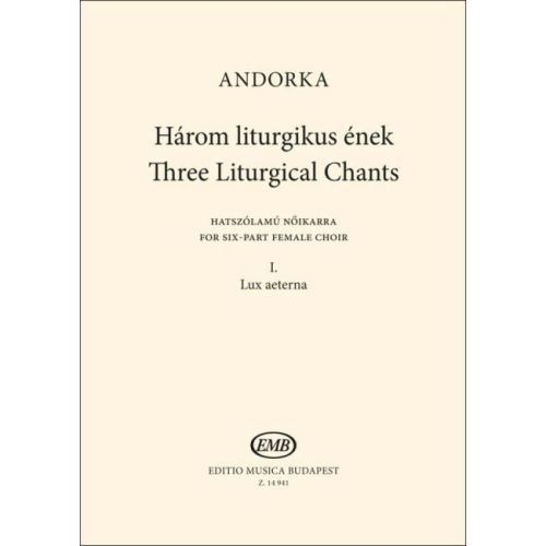 Andorka, Péter - Three...