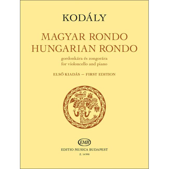 Kodály, Zoltán - Hungarian Rondo (cello and piano)