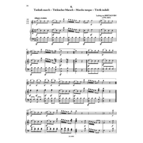 Let's Take the Stage! (flute/piano/CD)