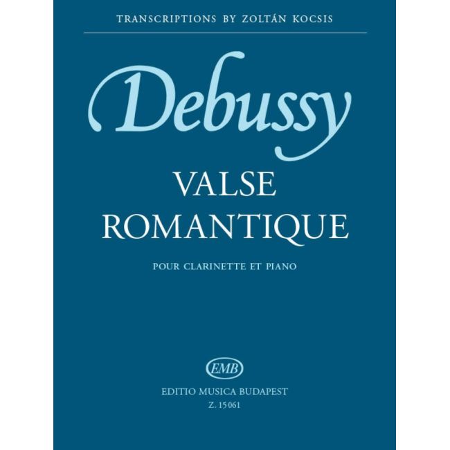 Debussy, Claude - Valse Romantique (clarinet and piano)