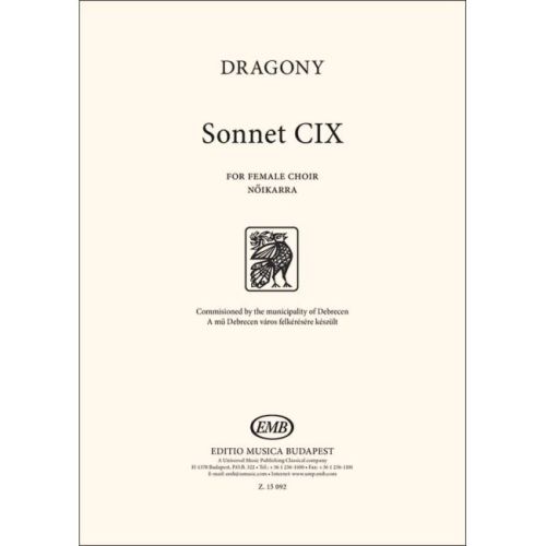 Dragony, Tímea Ildikó - Sonnet CIX