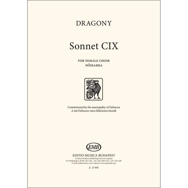 Dragony, Tímea Ildikó - Sonnet CIX