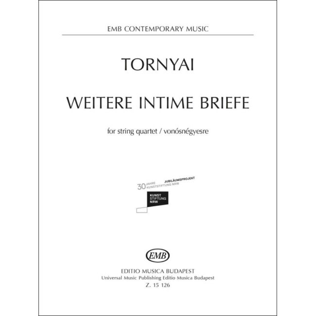 Tornyai, Péter - Weitere intime Briefe