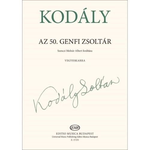Kodály, Zoltán - Geneva...