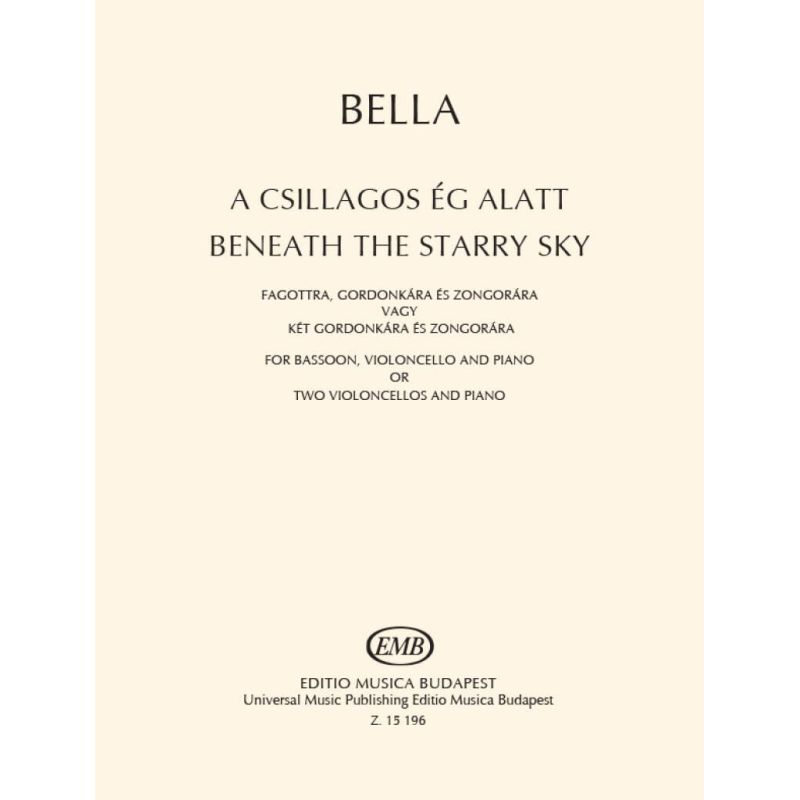 Bella, Máté - Beneath the Starry Sky (mixed trio)