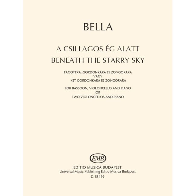 Bella, Máté - Beneath the Starry Sky (mixed trio)