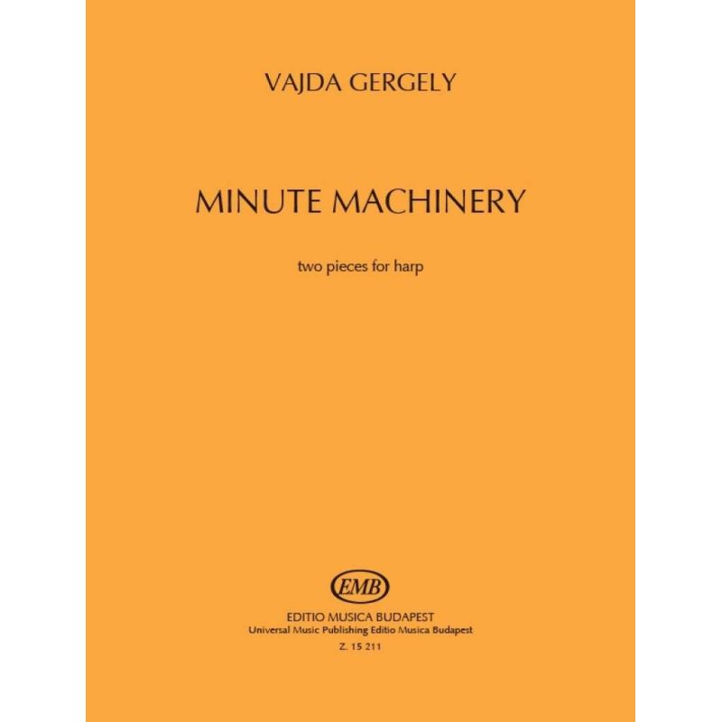 Vajda, Gergely - Minute Machinery (harp)
