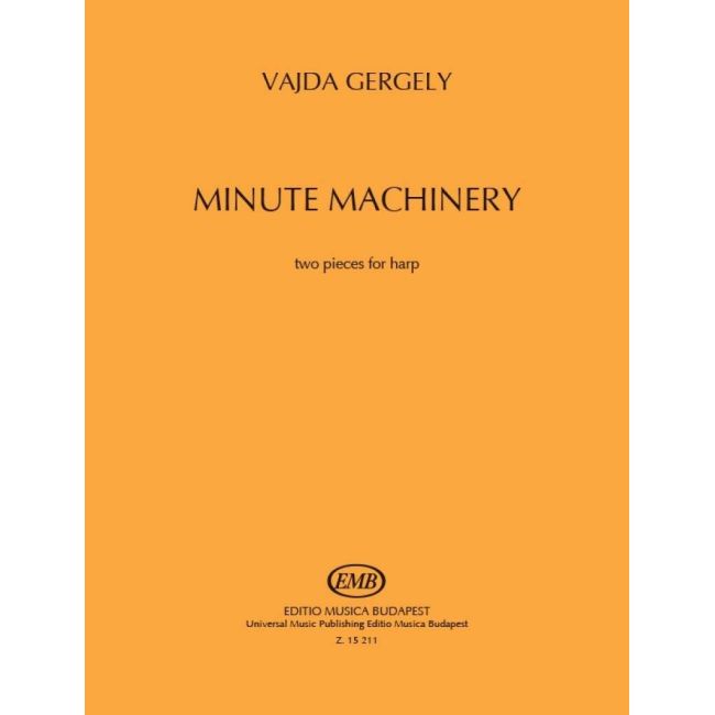 Vajda, Gergely - Minute Machinery (harp)