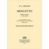 Mozart, Wolfgang Amadeus - Menuetto for violin and piano