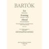 Bartók, Béla - Evening (lower voices)