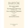 Bartók, Béla - Two Romanian Folk Songs (upper voices)