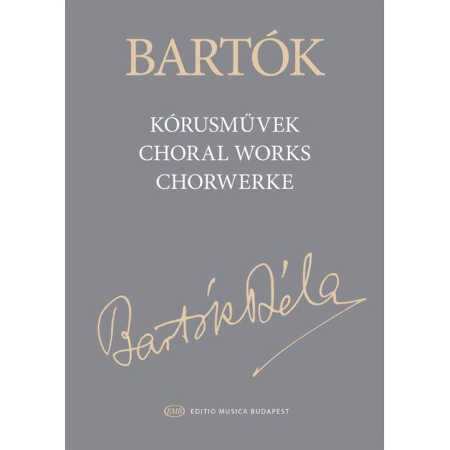 Bartók, Béla - Choral Works (clothbound in slipcase)