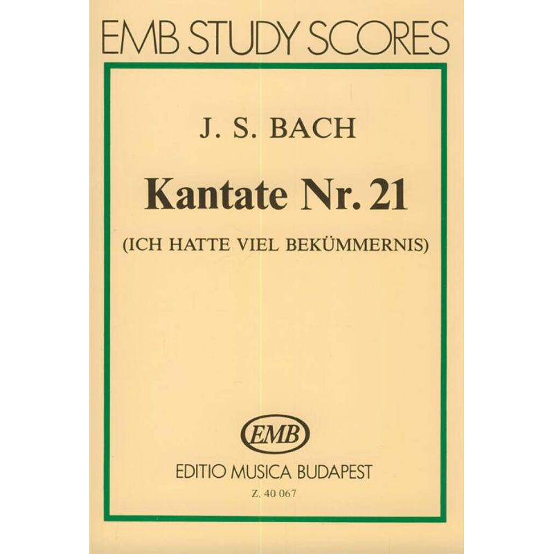 Bach, Johann Sebastian - Cantata No. 21